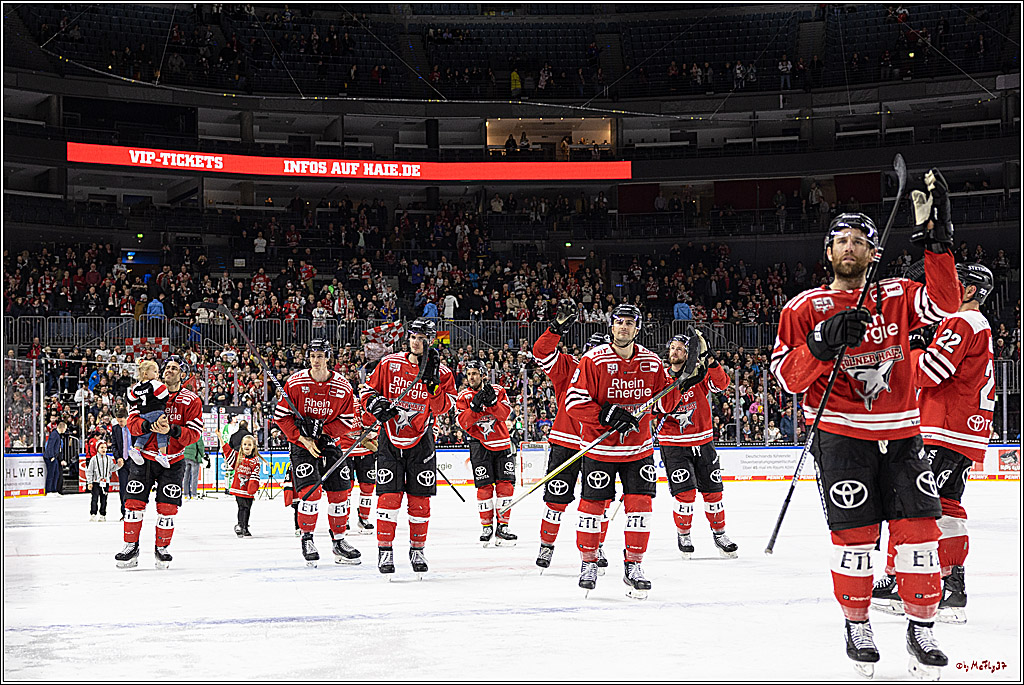 PENNY DEL;  Koelner Haie - Bietigheim Steelers; Koeln, 22.01.2023